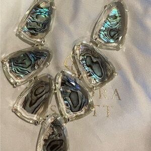 Kendra Scott Suspended Abalone Harlow Necklace